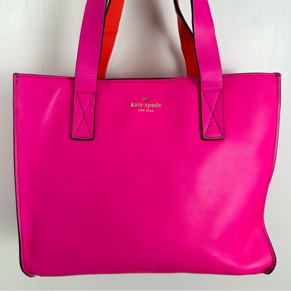 KATE SPADE New York Brightspot Avenue Handbag Neon Pink